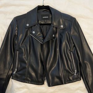 Express leather jacket